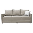 thumbnail image 1 of Sofa El Bazar Store Atlanta Lino Beige 3 plazas Modular Moderno, 1 of 4