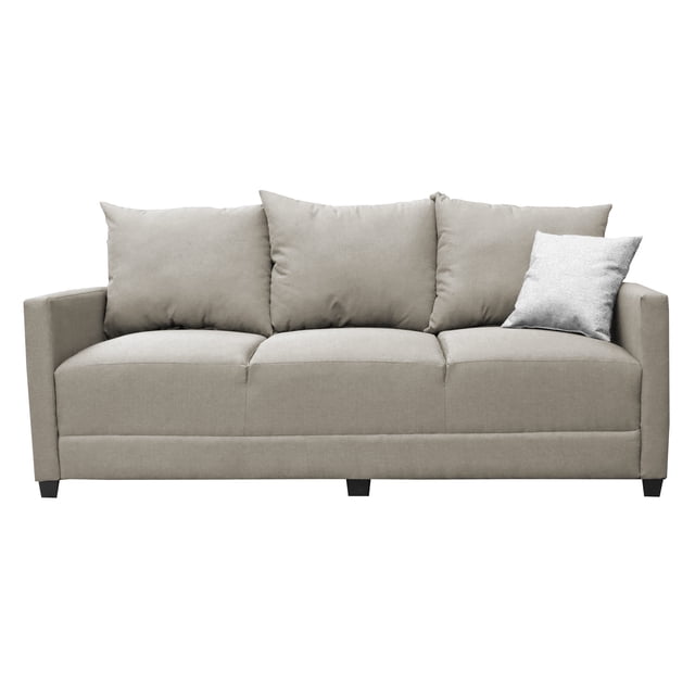 Sofa El Bazar Store Atlanta Lino Beige 3 plazas Modular Moderno