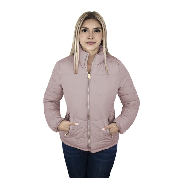 CHAMARRA PARA DAMA CON INTERIOR DE POLAR London Rock 134916