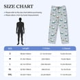 thumbnail image 6 of Kdxio Spaceship Print Men's Sleep Pajama Pant Lounge Pants with Pockets, 6 of 8