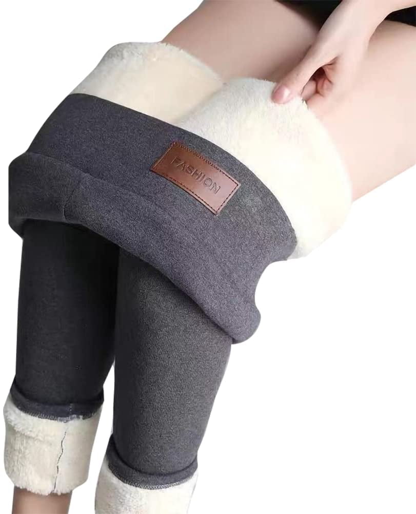 Warm Fleece Lined Leggings for Women 