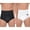 Black+White, variant on Men's High Waist Shapewear, Slimming Body Shaper Tummy Control Shapewear Waist Abdomen Trimming Stretch Boxer Brief, 2 Pack