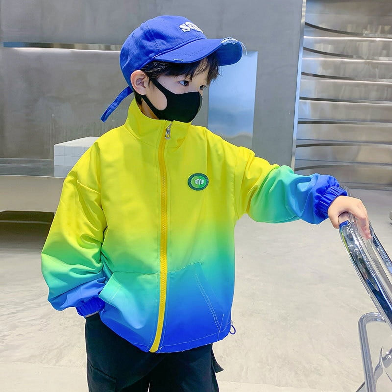 2022 Boy Jacket New Spring Autumn Children's Zipper