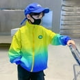 thumbnail image 3 of 2022 Boy Jacket New Spring Autumn Children's Zipper Windproof Jacket Korean Fashion Boys Gradient Windbreaker Kids Coat 4-14Yrs, 3 of 6