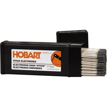 Hobart Filler Metals Stick Welding Electrodes, 7018AC, 1/8in. x 14in.L, 10-Lb. Container, Model# 770475