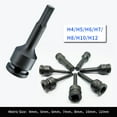 thumbnail image 4 of TFixol 7pcs Impact Socket Bit Set 3/8-inch Drive Chrome Molybdenum Steel, 4 of 7