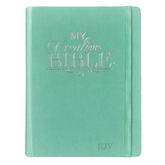Pre-Owned KJV My Creative Bible (Faux Leather Hardcover, Teal) (Hardcover) by Christian Art Gifts (Creator)
