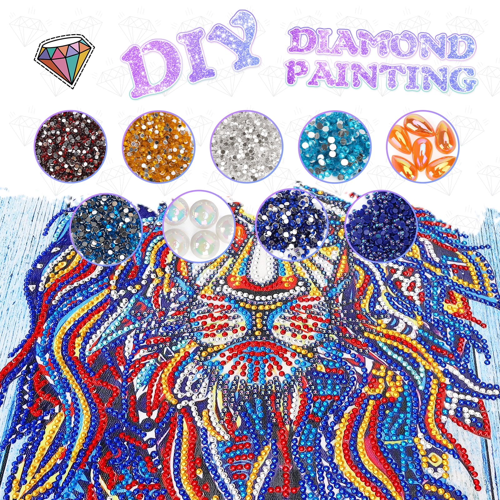  Lantanto Crafts for Girls Ages 6-8 Diamond Painting Kits for  Kids 5 6 7 8 Year Olds, Diamond Art for Kids 8-12 Keychain Toys for Girls  Boys Birthday : Toys & Games