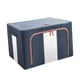 thumbnail image 2 of Bolsa de almacenamiento de ropa plegable, organizador, ventana transparente, caja de almacenamiento impermeable Armada, 2 of 9