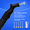 BLUE + BLACK, variant on Grey Manual Sports Ball Air Pump Push Pull Inflating System for Basketball Volleyball Soccer