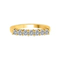 thumbnail image 2 of Aonejewelry 0.25 Ct. Ttw 7 Stone Diamond Enagement Ring In 10K Yellow Gold, 2 of 4