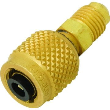 Quick Seal Fitting Adapter Straight 1/4" 33112N JB Industries HVAC Accessories for sale online 