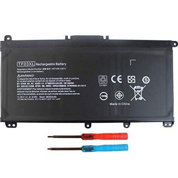 920070-855 TF03XL Laptop Battery for HP Pavilion 15-CC 15-CD 14-BF 15-CC0XX 15-CC1XX 15-CD0XX 15-CC123CL 15-CC561ST 15-CC154CL 15-CC184CL 15-CD075NR 17-AR050WM 14-BF050WM 14M-CD0001DX 14-CD0