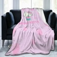 thumbnail image 7 of Hello Kitty Fleece Blanket Super Soft Cozy Throw Blanket 60"X50", Lightweight Fuzzy Comfy Flannel Blanket Warm Plush Throw Blankets For Couch, Sofa, Bed, 7 of 7