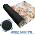 thumbnail image 6 of Long Mouse Pads for Desk,Corgi Dog and Flower Florals Desk Mats on Top Of Desks, Desk Mouse Pad Extra Large with 3mm Non-Slip Base and Stitched Edge for Gaming,Office,Work,Home 31.5"x11.8", 6 of 6