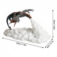 thumbnail image 2 of 3D Printed Fire-Breathing Dragon Lamp, USB Charging LED Night Light, Decorative Fantasy Dragon Light for Bedroom, Game Room & Gift Giving, 2 of 5