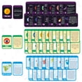 thumbnail image 2 of Merka Paquete de 90 tarjetas didácticas científicas: sistema solar, cuerpo humano y geografía, suministros para la escuela en el hogar para niños, tarjetas ilustradas para niños que aprenden palabras,, 2 of 5