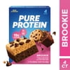 Pure Protein Bar, Brookie Bar, Gluten Free, 19g Protein, 1.76 oz, 4 Count