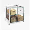 thumbnail image 2 of Cal Mil 1586-13 Soho Four Drawer Black Steel Bread Case - 14 x 13 x 14.125 in., 2 of 2