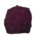 thumbnail image 4 of Gaeub Dark Purple Glitter Knit Cuffed Beanie Top Level Beanie Men Women Winter Knit Caps Soft Ski Hat, 4 of 7