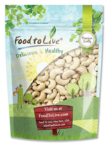 Food To Live Cashews (Whole, Raw) (2 Pounds) by Food To Live