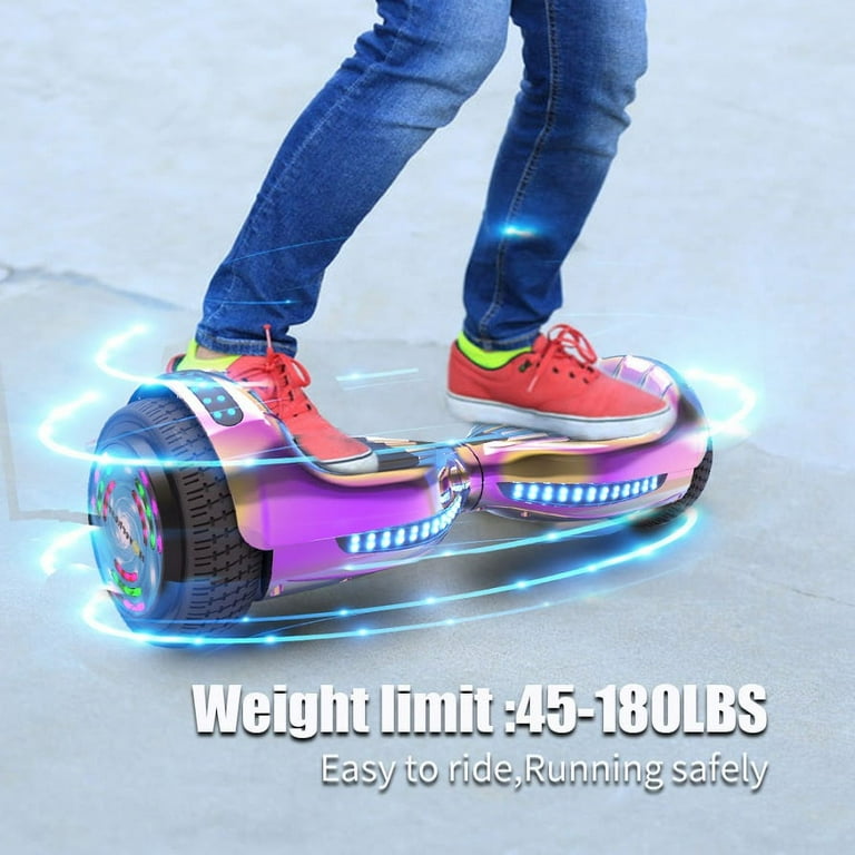 Rainbow hoverboard walmart clearance