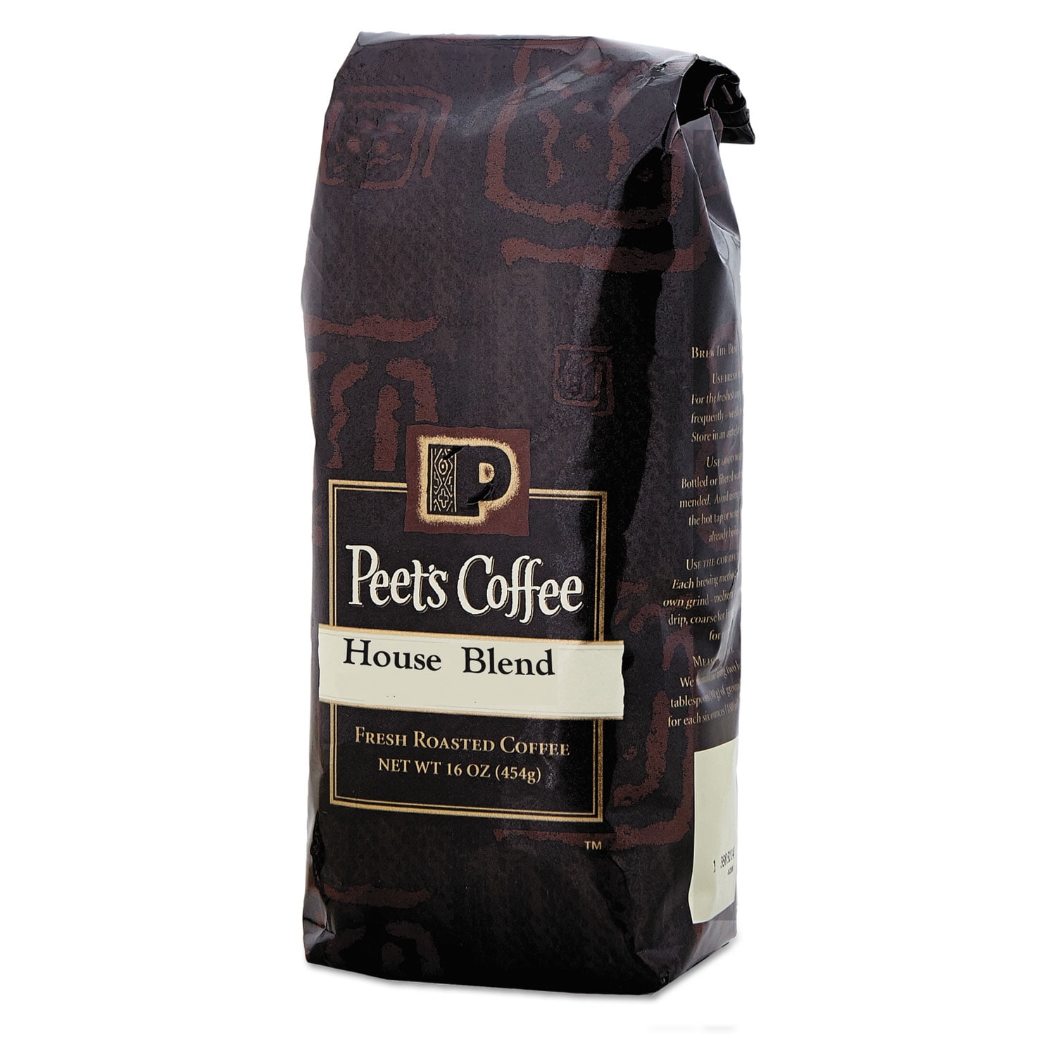 Peet's Coffee & Tea 501619 1 lb. Bag House Blend Ground Bulk Coffee