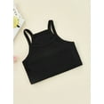 thumbnail image 3 of Gureui Toddler Infant Baby Girls Tank Tops, Casual Solid Color Sleeveless Knitted Sling Crop Tops, 3 of 9