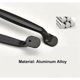 thumbnail image 4 of 10x 96mm Black Cabinet Handles for Kitchen, Drawer, Bedroom Furniture, 4 of 5