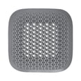 thumbnail image 1 of Protectores de drenaje para Tapón de bañera Perfecl tapete de drenaje de silicona Universal gris, 1 of 8