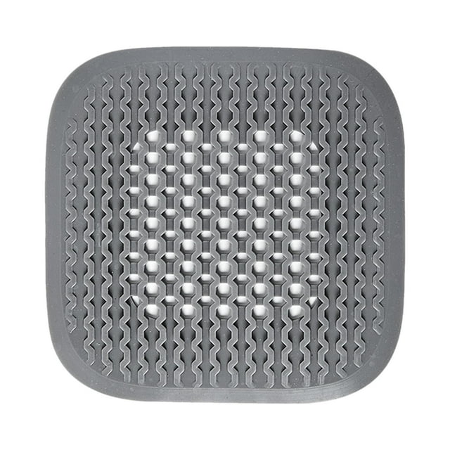 Tapa De Drenaje Para Fregadero, Tapón De Bañera Duradero Reutilizable Para Dormitorio, Bañera, Hogar, Estilo De Filtro Gris BLESIY Cubierta de drenaje de piso
