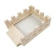 thumbnail image 1 of Casa de conejos, escondite para hámster, refugio ventilado, nido para dormir, hábitat de madera Estilo A, 1 of 9