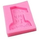 thumbnail image 5 of Molde Número Uno De Silicona Para Pasta De Azúcar Que Hace El Molde De La Decoración De La Torta De Cumpleaños Del Bebé Sunnimix Molde de pastel de silicona, 5 of 8