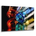 thumbnail image 2 of Epic Art 'Colourful Plastic Glasses 2' by Clive Branson, Acrylic Glass Wall Art, 36"x24", 2 of 8
