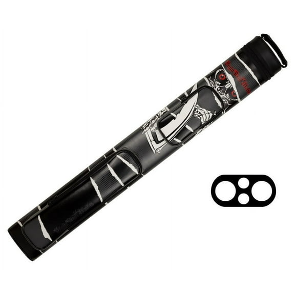 Eight Ball Mafia EBMC22O 2 Butt 2 Shaft Hard Case Billiard Stick Bag Billiards Cues