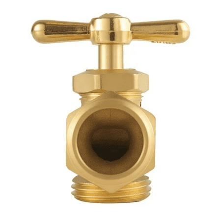 Hose Bibb 3/4" MIP x 3/4" MHT Connection Brass Outdoor Water Faucet Spigot
