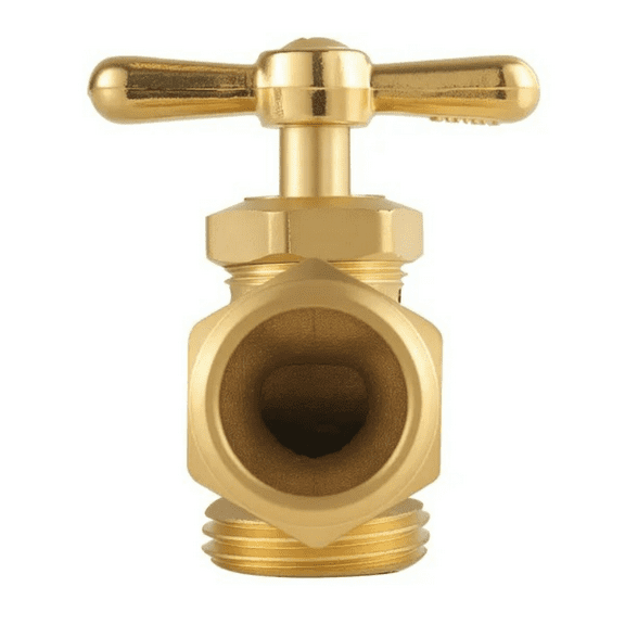 Hose Bibb 3/4" MIP x 3/4" MHT Connection Brass Outdoor Water Faucet Spigot