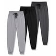 thumbnail image 7 of ASUDESIRE 3 Pack Men's Athletic Pants Sweatpants Workout Jogger with Pockets for Running Jogging Hiking Upgraded Premium Fabric, 7 of 7