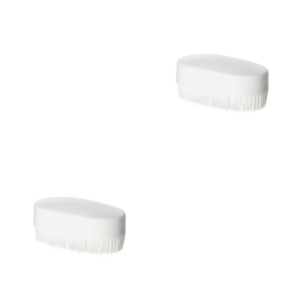 Injueey Cleaning Brush Plastic Household Hotel Laundry Sneakers Clothes Tool Clean Handheld Detachable Bathroom Shoes Wash uno 2Conjunto