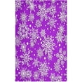 thumbnail image 5 of SKYSONIC Christmas Snowflakes Purple Kitchen Dish Towel Set,Drying Kitchen Towels Tea Towels Gift Set for Drying Cleaning Cooking Baking 6Pcs, 5 of 7