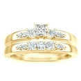 thumbnail image 5 of 1.50 Carat Classic Moissanite Bridal Set on 10k White Gold, 5 of 5