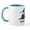 White/Blue Inside, variant on CafePress - Halloween Rabbits Mug - 11 oz Ceramic Mug - Novelty Coffee Tea Cup