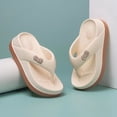 thumbnail image 1 of Women‘s summer flip-flops thick-soled slippers beach non-slip flip-flops LS, 1 of 1