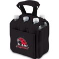 thumbnail image 1 of Picnic Time Six Pack - Noir (Miami U Faucons Rouges) Impression Numérique, 1 of 1