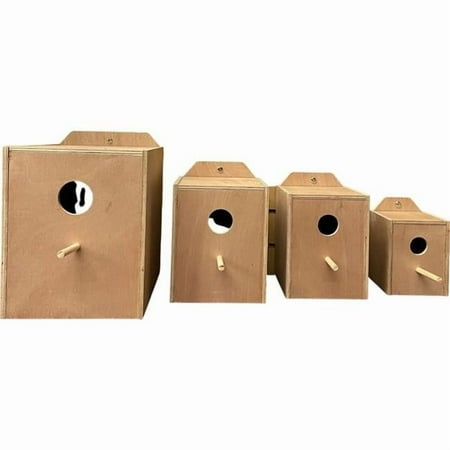 A & E Cage AE9033 7 x 6.87 x 8.5 in. Parakeet Nest Box
