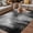 Black, variant on Blue Mountain Outdoor Rug for Patio/Deck/Porch, Non-Slip Large Area Rug 6 x 9 Ft, Misty Forest Nature Woodland Pine Tree Landscape Indoor Outdoor Rugs Washable Area Rugs, Camping Rug Carpet Runner