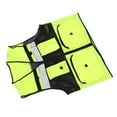 thumbnail image 1 of Reflective Vest, Mesh Reflective Waistcoat L Size Dual Pocket  for Cyclists, 1 of 8