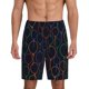 thumbnail image 1 of Fotbe Colorful Balloons Pantalones Cortos de Pijama para Hombre, Ropa de Dormir, Pantalones de Pijama Cortos para Hombre-Small, 1 of 6