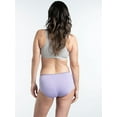 thumbnail image 4 of Fruit Of The Loom Womens Breathable Micro-Mesh Low-Rise Brief Panty 6 Pack, 5, 4 of 6