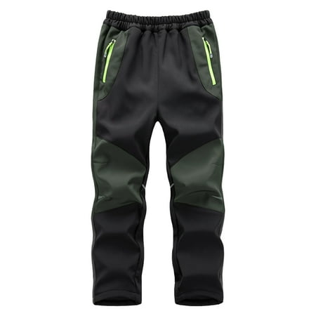 Honeeladyy Kids Snow Ski Pants Boys Girls Christmas Outdoor Waterproof Windproof Fleece Warm Hiking Snowboard Pants #Cd-Halloween Gifts